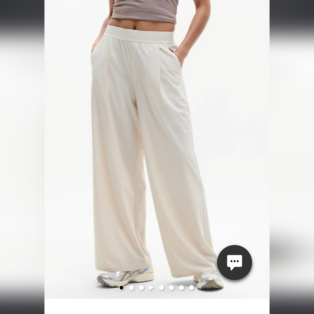 Athleta Stratosphere High Rise Wide Leg Pant NWT SIZE SMALL
